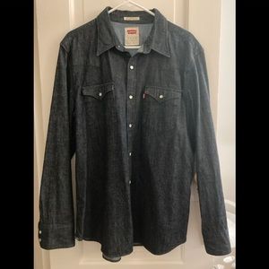 Levi’s cowboy shirt, mens